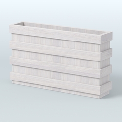 Тумба для цветов №1, Ясень Анкор светлый