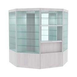 Павильон №4 из ДСП (4, 84 кв. м), Ясень Анкор светлый