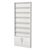 Стеллаж из ДСП с 6-ю полками 100x900 мм серии LEVEL-6 №8 (З/C - ДВП) Белый