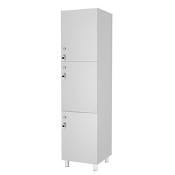 Шкаф для раздевалок СТАНДАРТ-ТРИО №2, Серый