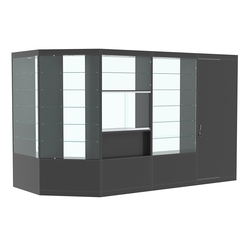 Павильон №8 из ДСП (5, 19 кв. м), Антрацит