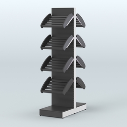 Островной стеллаж для хлеба и выпечки Феникс №6, Черный