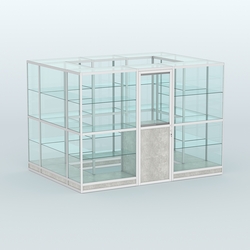 Павильон из профиля островной №1г, Метрополитан Грей