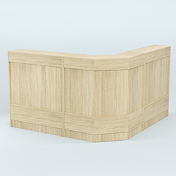 Ресепшен серии ПРАЙМ №5Б угловой, Дуб Сонома