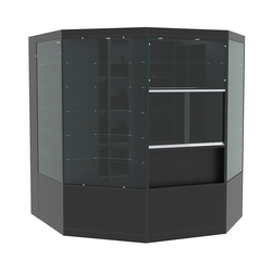 Павильон №1 из ДСП (4, 18 кв. м), Черный