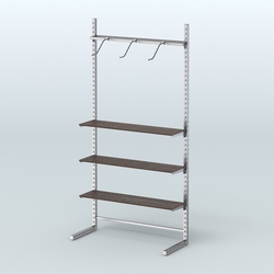 Система ЭЛЕГАНТ без ДСП №8 (1200 мм), Дуб Венге