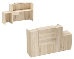 Ресепшен СОЛО №2Б левосторонний, Дуб сонома