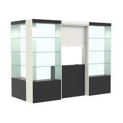 Угловой павильон №2-3П (3,24 кв.м), Черный и Белый