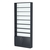 Стеллаж из ДСП с 7-ю полками 200x900 мм серии LEVEL-7 №10-1 (З/C - СТЕКЛО) Антрацит