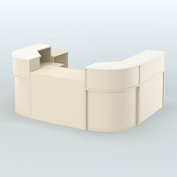 Пристенный павильон Чай и Кофе с собой №5, Крем Вайс + Белый