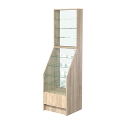 Витрина АЛМАЗ №1-600, Дуб Сонома