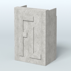 Прилавок "Фаберлинк" №3 под кассу, Метрополитан Грей