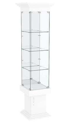 Витрина ДОНЖОН №4, Белый