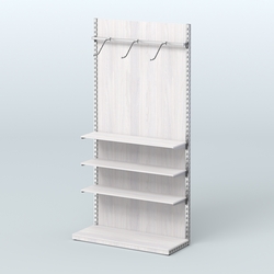 Система ЭЛЕГАНТ с ДСП №4 (1200 мм), Ясень Анкор светлый