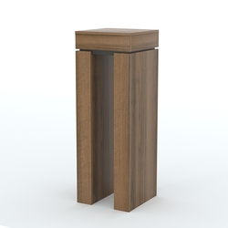 Подставка музейная "Коллекция" №10, Орех