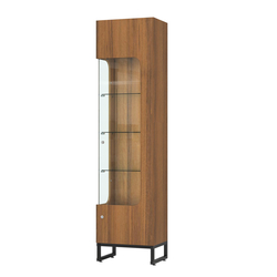 Витрина Монти №4-С левая, Орех