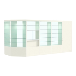 Павильон №9 из ДСП (6, 58 кв. м), Белый