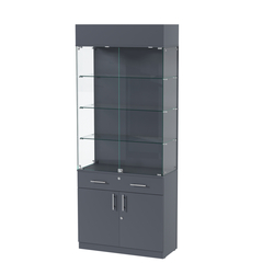 Витрина ювелирная "Диаманд" №14, Темно-Серый