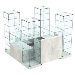 Торговый островок ХИТ ПРОДАЖ №16 (3, 24 кв.м), Метрополитан Грей