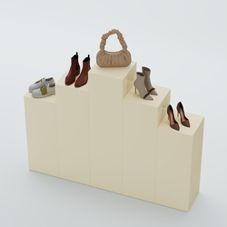 Демо-стенд Ступени-Пирамида №2, Крем Вайс