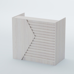 Ресепшен граунд №6А, Ясень Анкор светлый