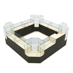 Остров ювелирный "Диаманд" №2, Крем Вайс + Черный