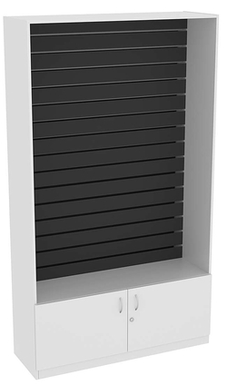 Витрина СЭСП с экономпанелью для продажи №1-1-400 (открытая), Серый