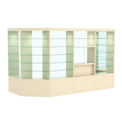 Павильон №2 из ДСП (6, 20 кв. м), Крем Вайс