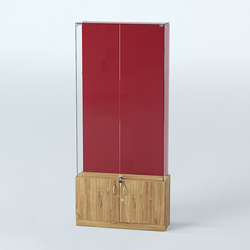 Витрина для медалей ИС-33-А (задняя стенка бархат), Дуб Канзас коричневый