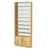 Стеллаж из ДСП с 8-ю полками 150x900 мм серии LEVEL-8 №9-2 (З/C - ЗЕРКАЛО) Дуб Золотистый
