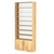 Стеллаж из ДСП с 7-ю полками 300x900 мм серии LEVEL-7 №12-1 (З/C - СТЕКЛО) Дуб Золотистый