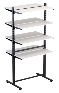 Островная система с полками ДСП серии ЛОФТ h-1800мм №7, Белый