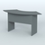 Стол консультанта радиусный в аптечный зал СС-Р Темно-Серый