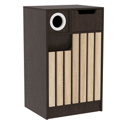 Прилавок под кофе серии "Смок", Дуб Венге и Дуб Сонома