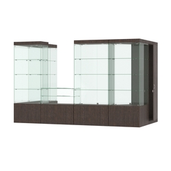 Павильон ИСТРА пристенный №2б (5, 87 кв.м), Дуб Венге