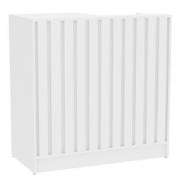 Прилавок под кассу серии "Смок" №3, Белый