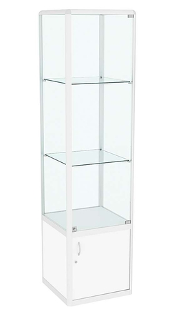 Витрина из профиля Стаканчик №2, Белый