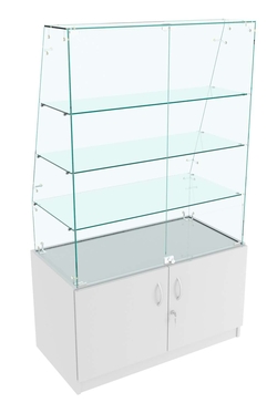 Высокий прилавок Истра №115 (закрытый), Серый