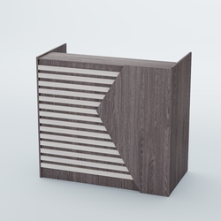 Ресепшен граунд №6Б, Ясень Анкор темный + Ясень Анкор светлый