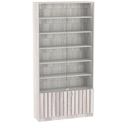 Витрина серии "Смок" №1, Ясень Анкор светлый - U31104