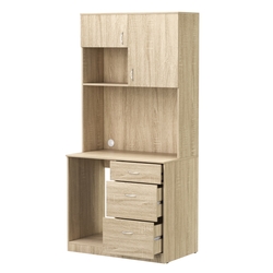 Офисная мини-кухня ПРАКТИК №3, Дуб Сонома