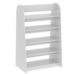 Стеллаж под книги №10 островной низкий, Серый