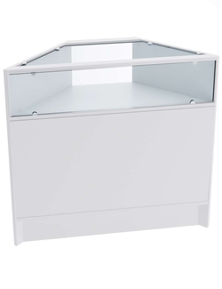 Прилавок Эконом №8 (внешний угол), Серый