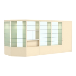 Павильон №9 из ДСП (6, 58 кв. м), Крем Вайс