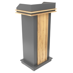 Кафедра для выступлений Конференс №15, Темно-серый и Дуб Золотистый