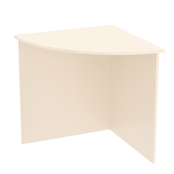 Стол угловой офисный СП-23, Крем Вайс