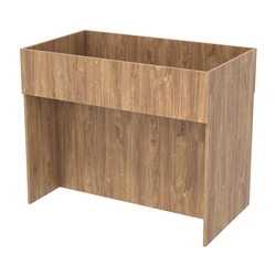 Корзина для распродаж из ДСП №6, Дуб Канзас коричневый