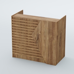 Ресепшен граунд №6Б, Дуб Канзас коричневый