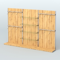 Система ЭЛЕГАНТ №4 пристенная с ДСП (3600 мм), Дуб Золотистый