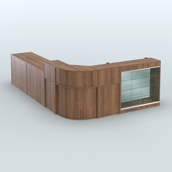 Угловой павильон Чай и Кофе с собой №5, Орех